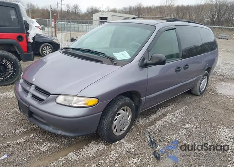 1998 Dodge Grand Caravan Se from USA, damaged, VIN 2B4GP4438WR501588